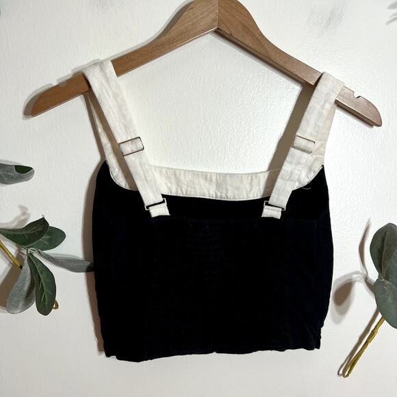 Abercrombie Black Cropped Tank - Picture 2 of 4